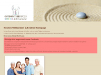 avh-osteopathie.de Webseite Vorschau