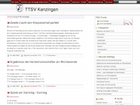 ttsv-kenzingen.de Webseite Vorschau