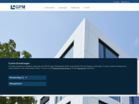 gpm-verwaltung.de Webseite Vorschau