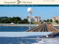 villa-starck.de Webseite Vorschau