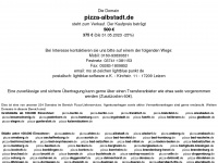 pizza-albstadt.de Webseite Vorschau