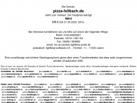 pizza-fellbach.de Webseite Vorschau