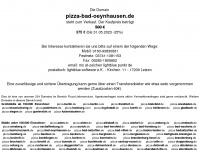 pizza-bad-oeynhausen.de Webseite Vorschau