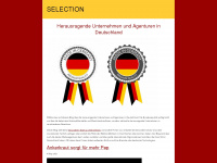 selection-germany.de Webseite Vorschau