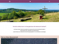 kirchenbezirk-gaildorf.de Webseite Vorschau