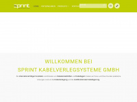 sprint-kabel.de Webseite Vorschau