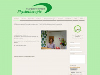 physiotherapie-braun.com Webseite Vorschau
