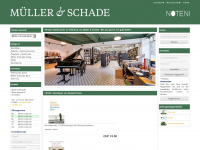 mueller-schade.com Webseite Vorschau