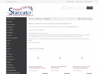 staccato-notenservice.de Webseite Vorschau