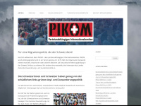 pikom.ch Webseite Vorschau