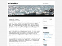 alphafaultiere.wordpress.com Webseite Vorschau