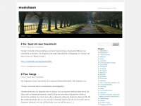 musickaan.wordpress.com Webseite Vorschau