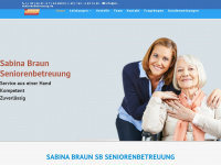 sb-seniorenbetreuung.de Webseite Vorschau