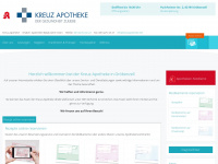 kreuzapotheke.net Webseite Vorschau