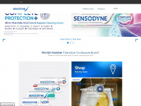 sensodyne.com.sg Webseite Vorschau