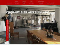 hammerbier.ch Webseite Vorschau