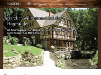 hagmühle.de Webseite Vorschau