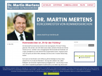 martin-p-mertens.de Webseite Vorschau