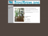 matzinger-parkett.ch Webseite Vorschau