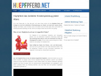 huepfpferd.net Webseite Vorschau