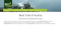 best-trails.at Webseite Vorschau