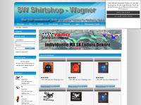 shirtshop-wagner.com Webseite Vorschau