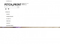 pitchandprint.de Webseite Vorschau