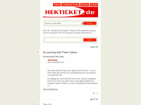 hekticket.tumblr.com Webseite Vorschau