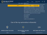 murraystate.edu Webseite Vorschau