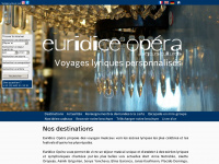 euridice-opera.fr Webseite Vorschau