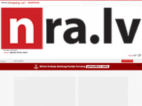 nra.lv Webseite Vorschau