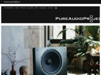 pureaudioproject.com Webseite Vorschau
