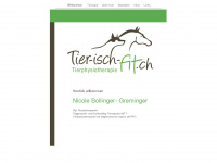 tier-isch-fit.ch Webseite Vorschau