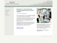 msc-premium-consulting.de Webseite Vorschau