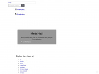 metal4all.de Webseite Vorschau
