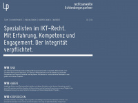 lichtenberger-partner.at Webseite Vorschau