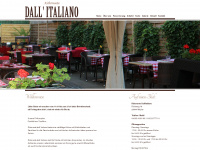 ristorante-dallitaliano.de Webseite Vorschau