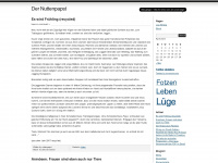 nuttenpapst.wordpress.com Webseite Vorschau