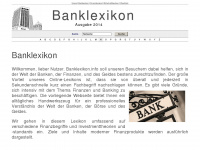 banklexikon.info Webseite Vorschau
