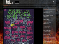 rockthehell.ch Webseite Vorschau