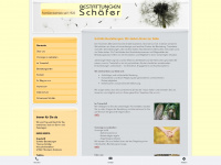 schaefer-bestattungen.net Webseite Vorschau