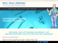 wilgenbus.com Webseite Vorschau