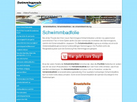 schwimmbad-folie.org Webseite Vorschau