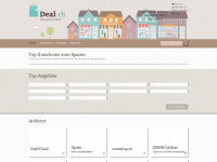 deal.ch Webseite Vorschau