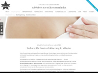 brustverkleinerung-muenster.com Webseite Vorschau