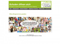 offene-buergerschule.de Webseite Vorschau