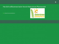naturstrom-pfannenstiel.ch Webseite Vorschau
