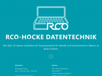 rco-hocke.de Webseite Vorschau