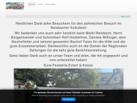 volksfest-reisbach.de Webseite Vorschau