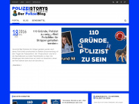 polizei-storys.de Webseite Vorschau